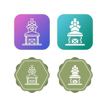 Mill Vector Icon