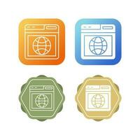 Browser Vector Icon