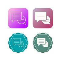 Conversation Vector Icon