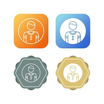 icono de vector de usuario