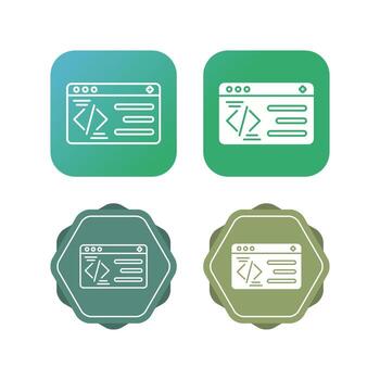 Programming Vector Icon