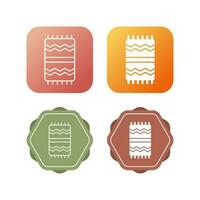 Beach Towel Vector Icon