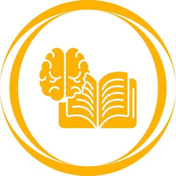 icono de vector de conocimiento