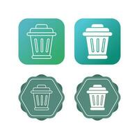 Garbage Vector Icon