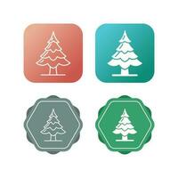 Pine Tree Vector Icon