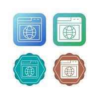 Web Browser Vector Icon