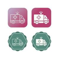 Ambulance Vector Icon