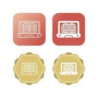 Online Learning Vector Icon