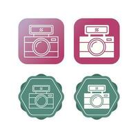 Photo Camera Vector Icon