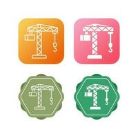 Crane Vector Icon