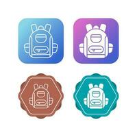 Backpack Vector Icon