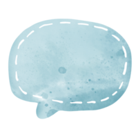 speech bubble watercolor png