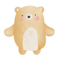 animal urso fofo png