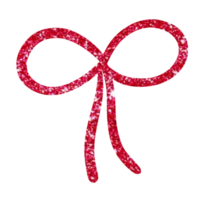 cute ribbon glitter png