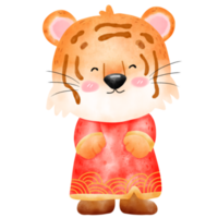 cute Chinese tiger png