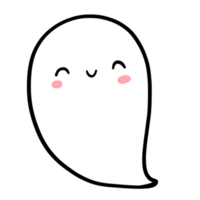 fantasma fofo de halloween png