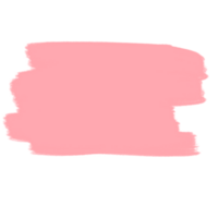 roze verf borstel png