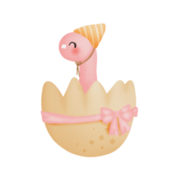 linda dinosaurios acuarela png