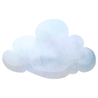 Dreamy Watercolor Clouds png