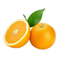 fruta naranja aislada png