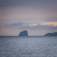 Antarctic mountainous landscape, Deception Island,Antartica photo