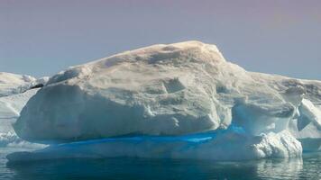 Paradise bay glaciers and mountains, Antartic peninsula, Antartica.. photo