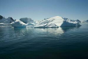 Paradise bay glaciers and mountains, Antartic peninsula, Antartica.. photo