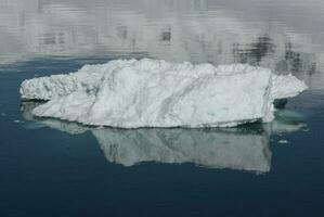 Antarctic mountainous landscape, Deception Island photo