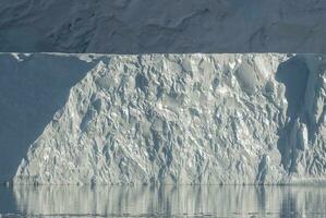 Paradise bay glaciers and mountains, Antartic peninsula, Antartica.. photo