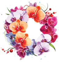 bellezza colorato fiori ai generativo png