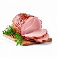 Christmas ham isolated on transparent background png