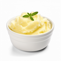 Mashed potatoes isolated on transparent background png