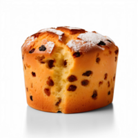 Panettone isolated on transparent background png