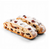 Stollen isolated on transparent background png