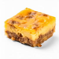 torta da carne bobotie isolado em transparente fundo png