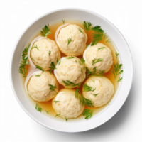 matzo pelota sopa aislado en transparente antecedentes png