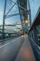 ponte Luis yo puente a Oporto, Portugal. junio 20 2023. foto