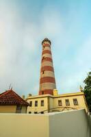 farol Delaware Aveiro. faro en el costa de Aveiro, Portugal. foto