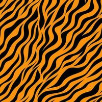 Tiger stripes pattern vector