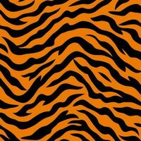 Tiger stripes pattern vector