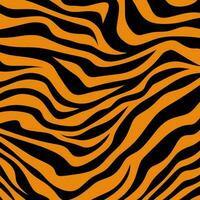 Tiger stripes pattern vector