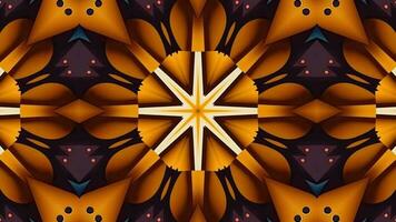 3d caleidoscoop mandala, abstract achtergrond, mooi kunst kleurrijk patroon, 3d animatie zichtbaar energie, 3d mandala, patroon video, naadloos vj lus, kleurrijk animatie patroon achtergrond 4k video