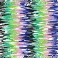 Abstract colorful glitch background pattern vector