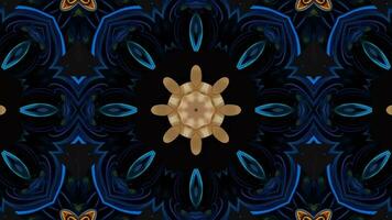 3D kaleidoscope mandala, Abstract background, Beautiful art colorful Pattern, 3D animation visual energy, 3D Mandala, Pattern Video, Seamless VJ loop, Colorful Animation Pattern Background 4K Video