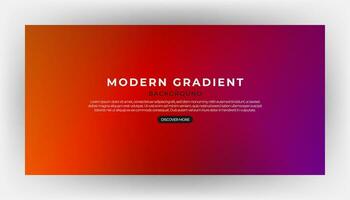 Modern Background Design with Gradient and Minimalist Gradient Background with geometric shapes for Website design, landing page, wallpaper, banner, poster, flyer, and presentation vector