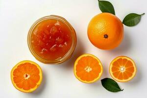 Orange jam. Generate Ai photo