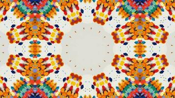 3D kaleidoscope mandala, Abstract background, Beautiful art colorful Pattern, 3D animation visual energy, 3D Mandala, Pattern Video, Seamless VJ loop, Colorful Animation Pattern Background 4K Video