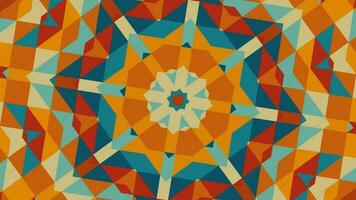 3D kaleidoscope mandala, Abstract background, Beautiful art colorful Pattern, 3D animation visual energy, 3D Mandala, Pattern Video, Seamless VJ loop, Colorful Animation Pattern Background 4K Video