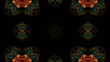 3D kaleidoscope mandala, Abstract background, Beautiful art colorful Pattern, 3D animation visual energy, 3D Mandala, Pattern Video, Seamless VJ loop, Colorful Animation Pattern Background 4K Video