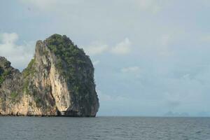 beautiful island in the sea photo